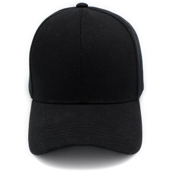 Top Level Baseball Cap Men Women - Classic Adjustable Plain Hat - Picture 2 of 8